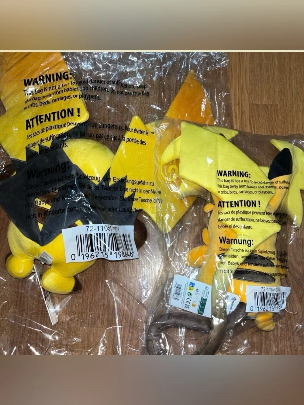 Pokemon CenterOf America Mega Raichu Brand New Lot 2